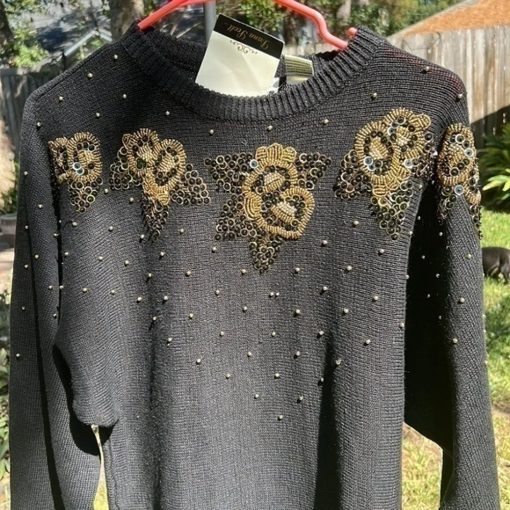 NWT ▶️ Dana Scott ◀️ NWT Vintage sequin sweater